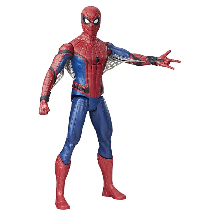 Marvel Spider Man Talking Figure (12 Inch, Multicolour)