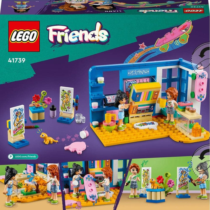 LEGO Friends Liann's Room 41739 Building Toy Set (204 Pieces)