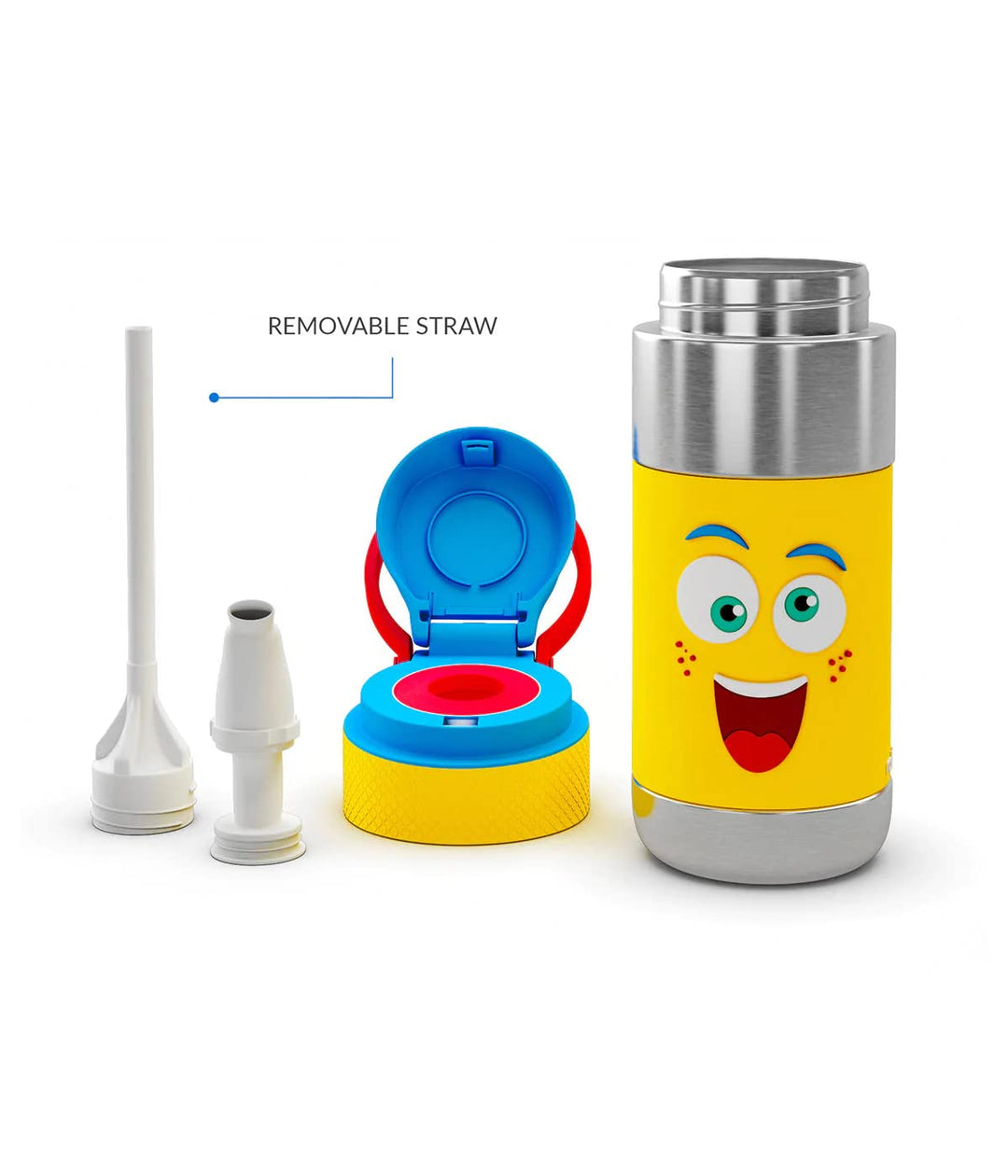 rabitat Clean Lock Stainless Steel Insulated Sipper - Sipper for Kids. Water Bottle for School