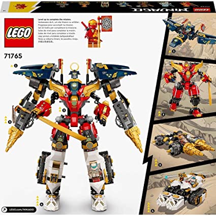 LEGO NINJAGO Ninja Ultra Combo Mech 71765 Building Kit (1,104 Pieces)