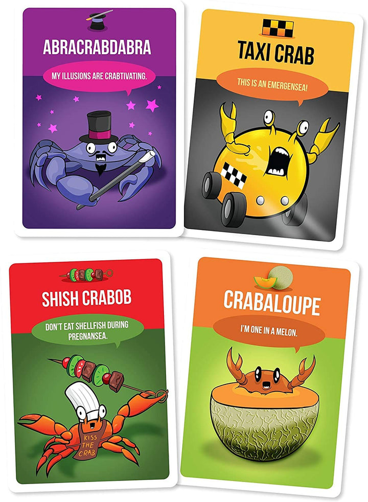 You've Got Crabs by Exploding Kittens - A Card Game Filled with Crustaceans and Secrets -