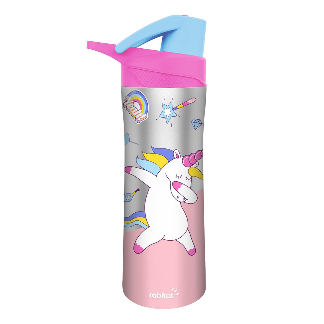 rabitat Nutri Lock Stainless Steel Insulated Sipper  Sipper for Kids. Water Bottle for School