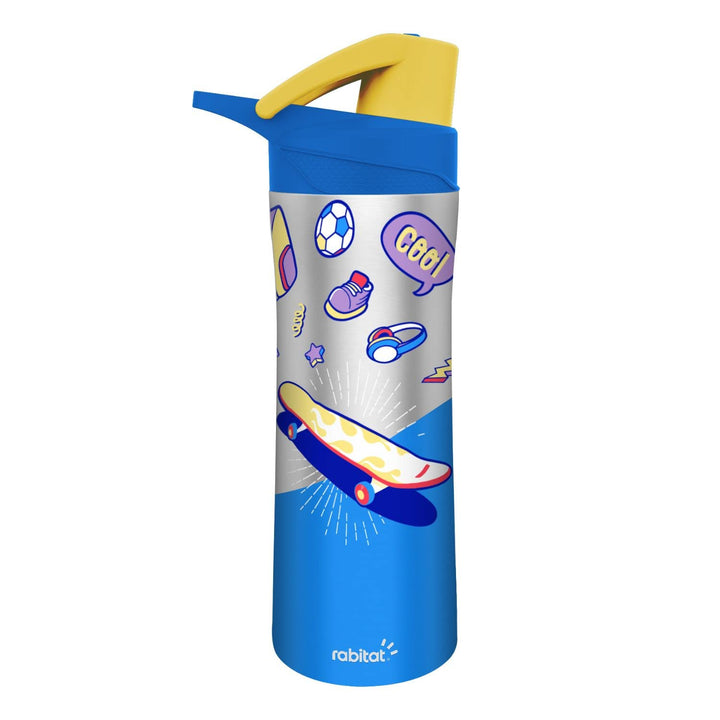 rabitat Nutri Lock Stainless Steel Insulated Sipper  Sipper for Kids. Water Bottle for School