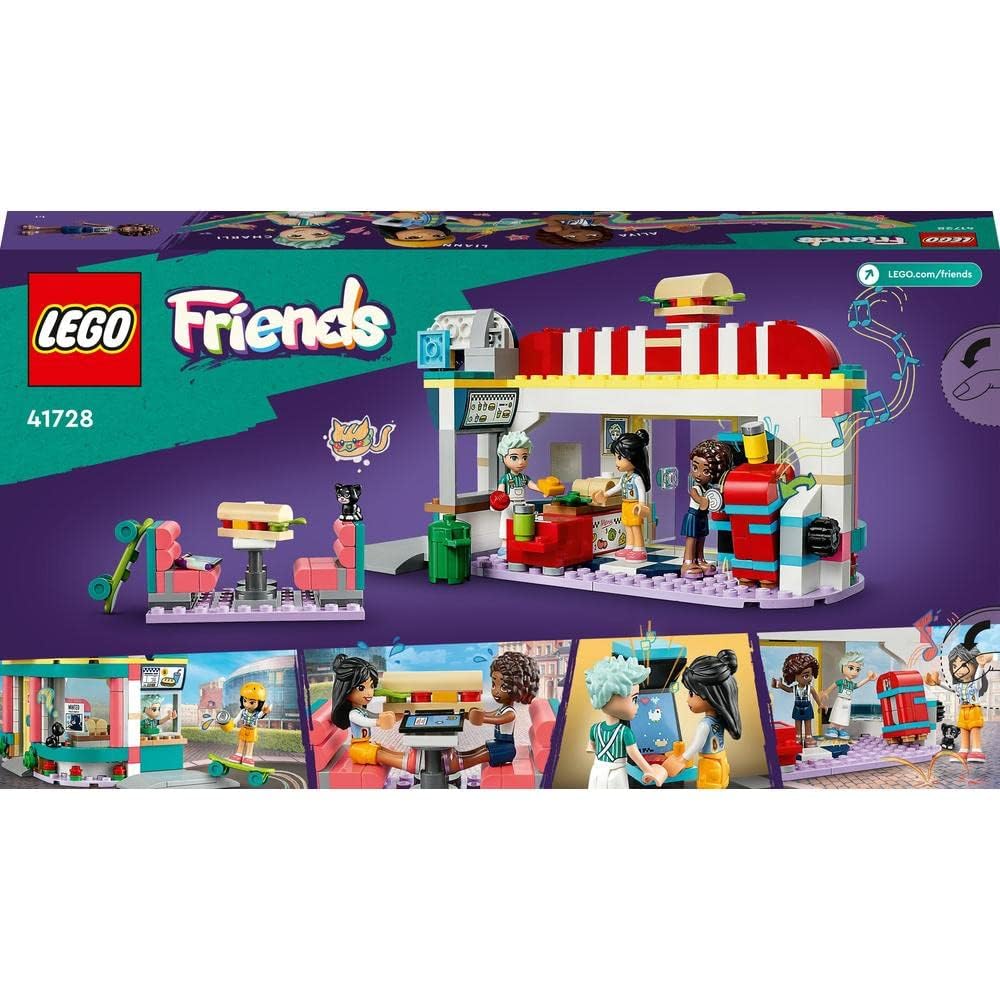 LEGO Friends Heartlake Downtown Diner 41728 Building Toy Set (346 Pieces)