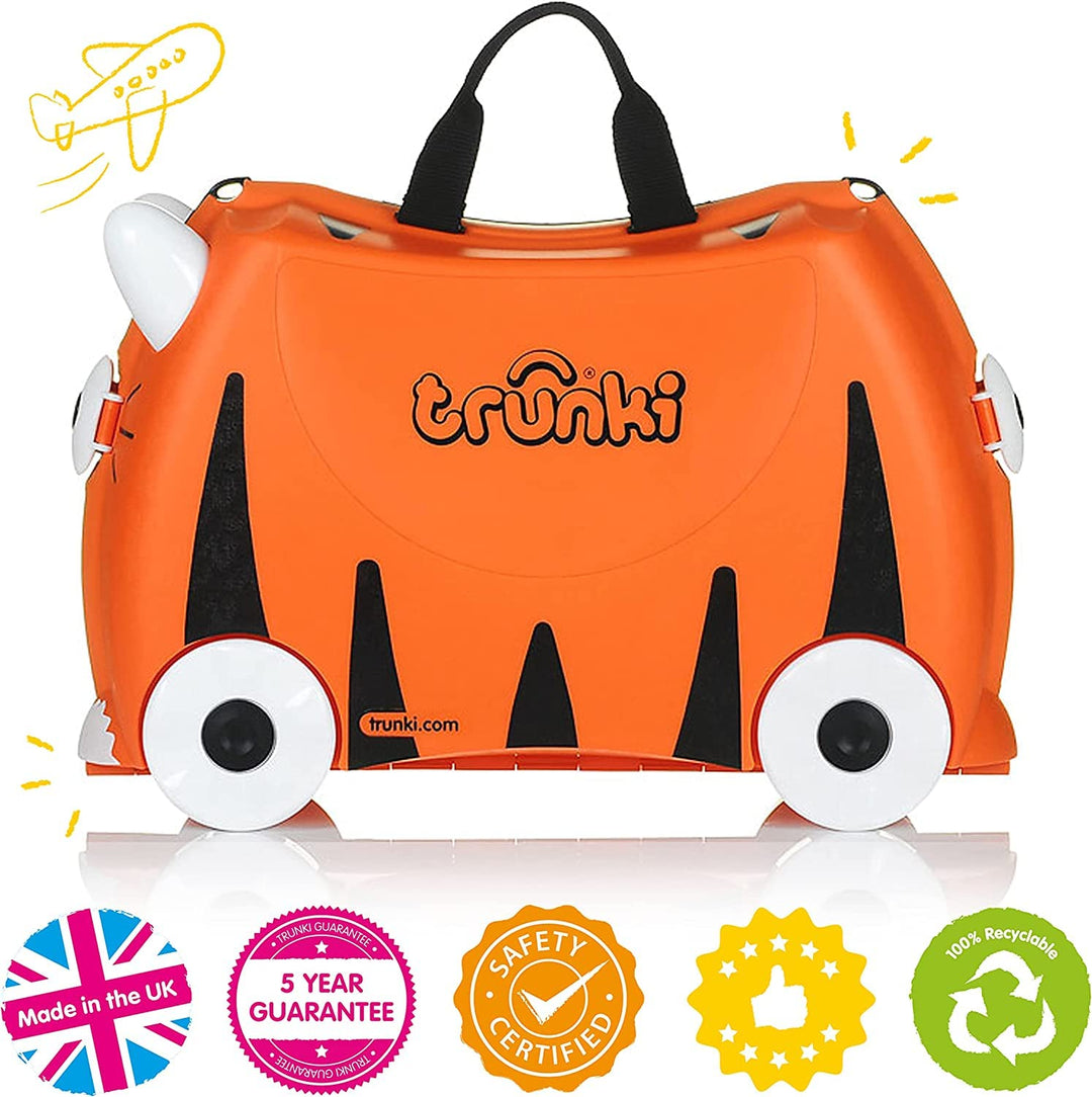 Trunki Kids Ride-On Suitcase and Toddler Carry-On Hand Luggage