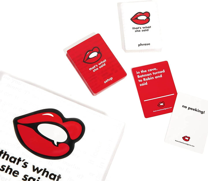 That's What She Said Game - The Hilariously Twisted Party Game Adults Only