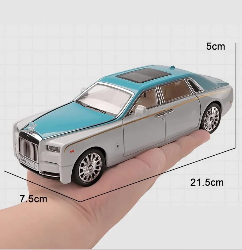 Toys Uncle Die Cast Metal Cars, Metal Pull Back Diecast Car for Kids and Adults (Colors AS PER Available Stock) (1:24 Rolls ROYCE CULLINAN)