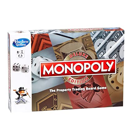 Monopoly Deluxe Edition Game, fantasy Board Game, Games & Puzzles for friends and Family, Toys for Kids, Boys and Girls Ages 8 years old and Up