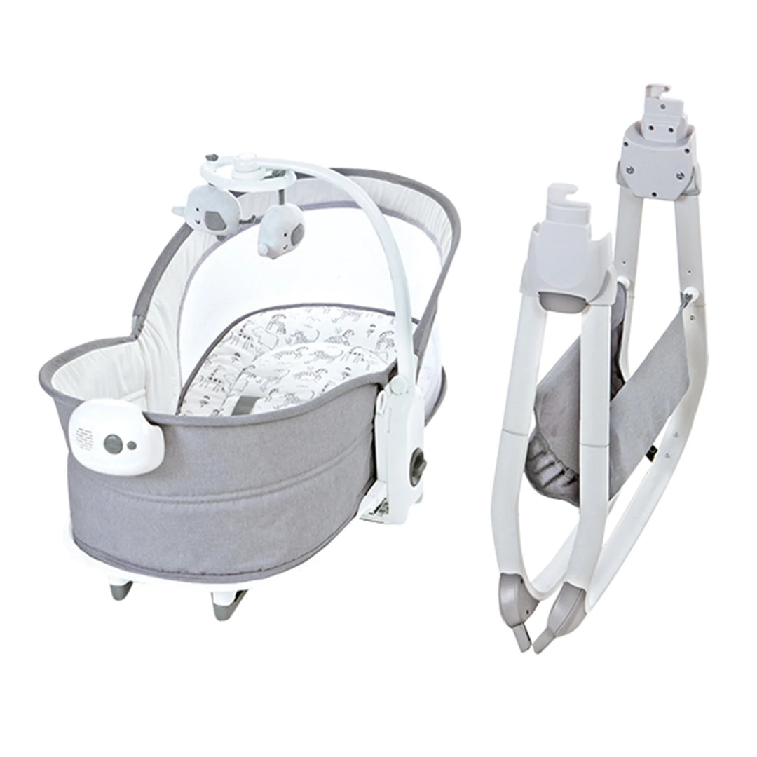 Mastela 6in1 Multi-Function Bassinet, Bouncer and Rocker Grey (Birth+ to 36 months)