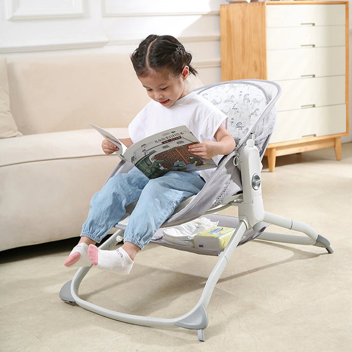 Mastela 6in1 Multi-Function Bassinet, Bouncer and Rocker Grey (Birth+ to 36 months)