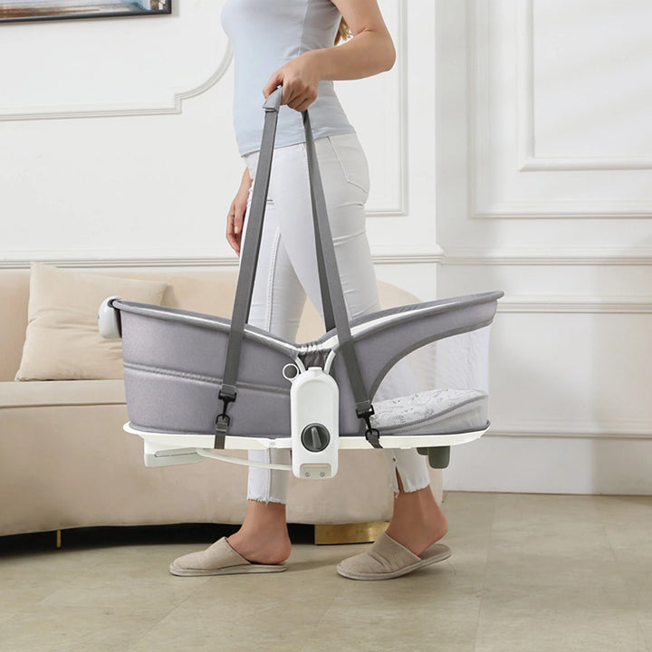 Mastela 6in1 Multi-Function Bassinet, Bouncer and Rocker Grey (Birth+ to 36 months)