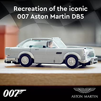 LEGO Speed Champions 007 Aston Martin DB5 76911 Building Kit (298 Pieces)