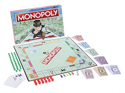 MONOPOLY Board Game, Games & puzzles for Families and Friends, Toys for Kids, Boys and Girls Ages 8 and Up, Classic fantasy Gameplay