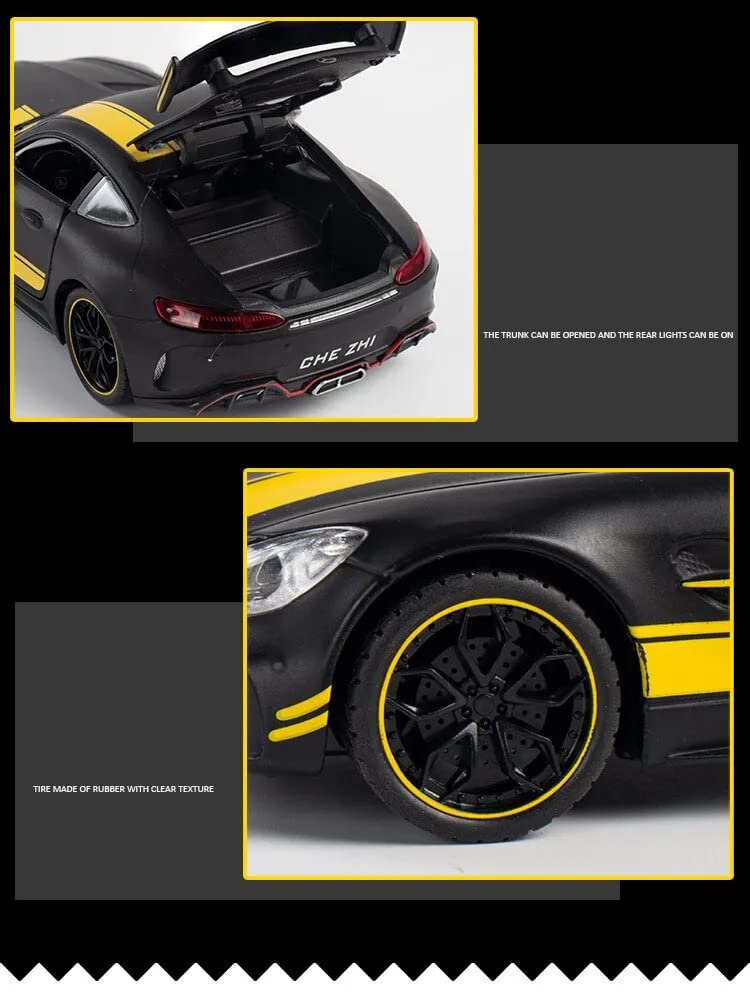 Toys Uncle Die Cast Metal Cars, Metal Pull Back Diecast Car for Kids and Adults (Colors AS PER Available Stock) (1:24 MERCEDES AMG GT)