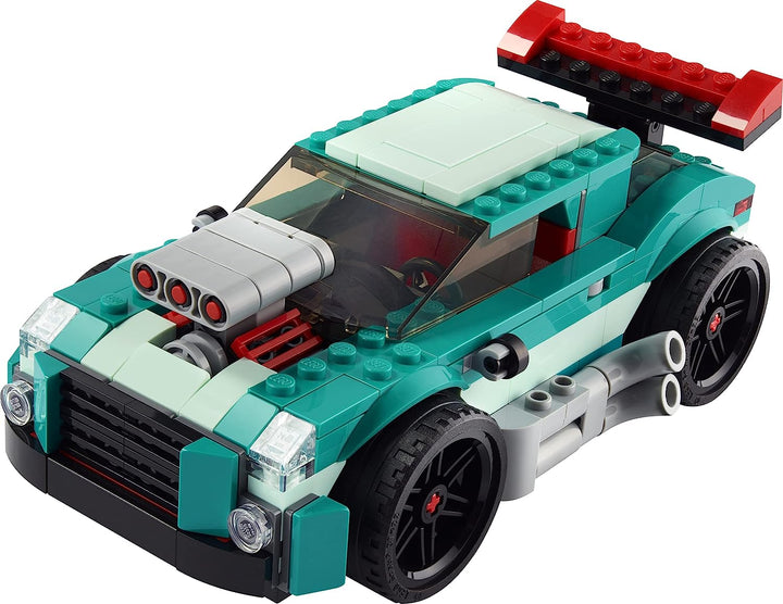 LEGO Creator 3in1 Street Racer 31127 Building Kit (258 Pieces)