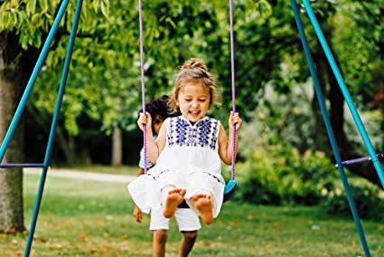 Plum Single Swing Set