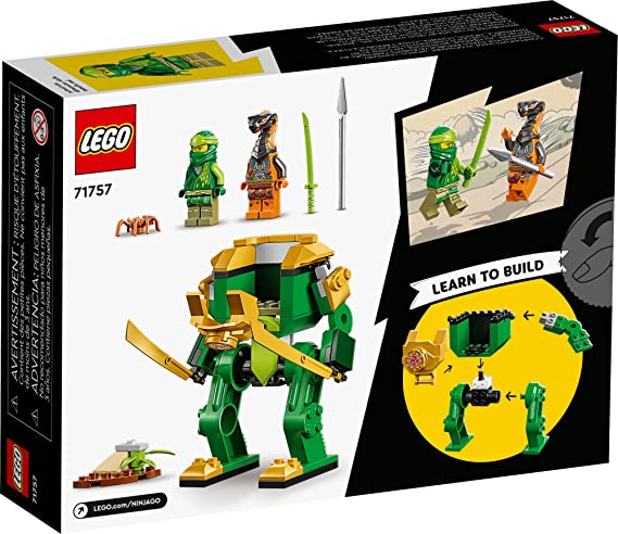 LEGO 71757 Lloyds Ninja Mech V29  (Multicolor)