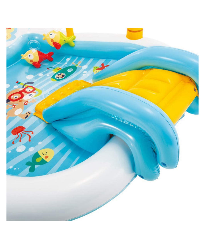 Intex Fishing Fun Play Center Inflatable Swimming Pool - Multicolour