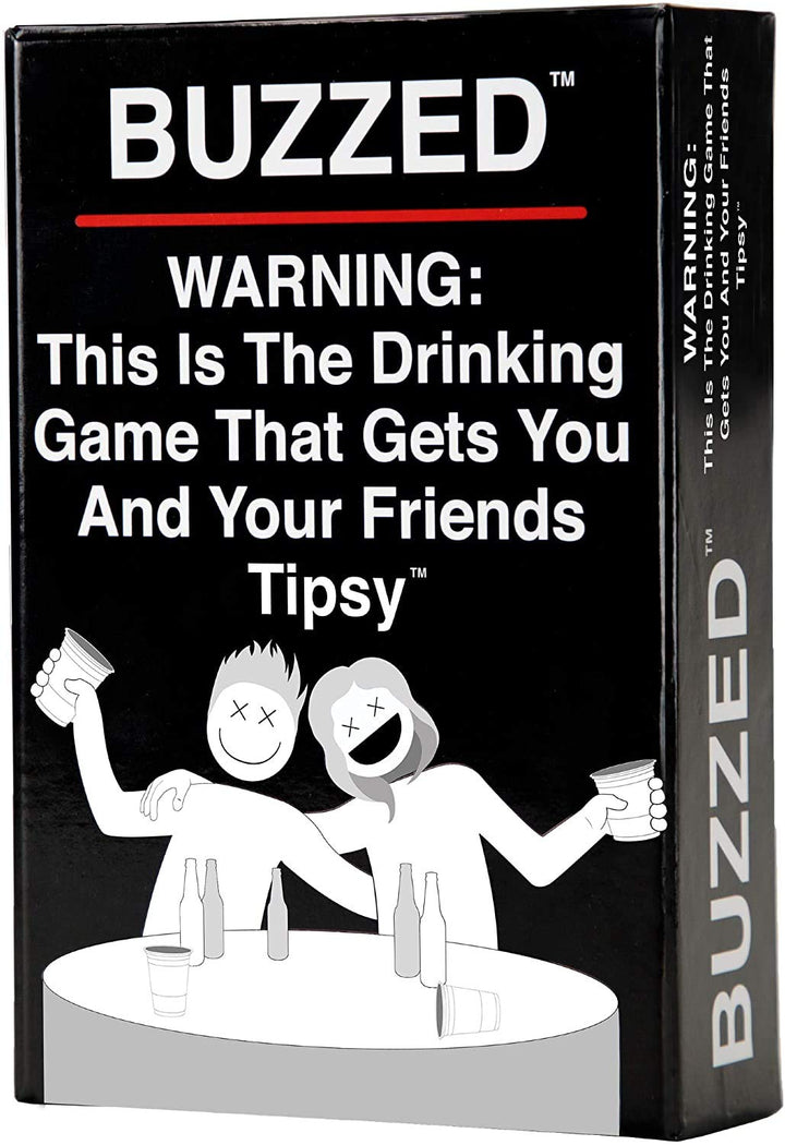 Buzzed-The Hilarious Party Game That Will Get You & Your Friends Hydrated, Multicoloured