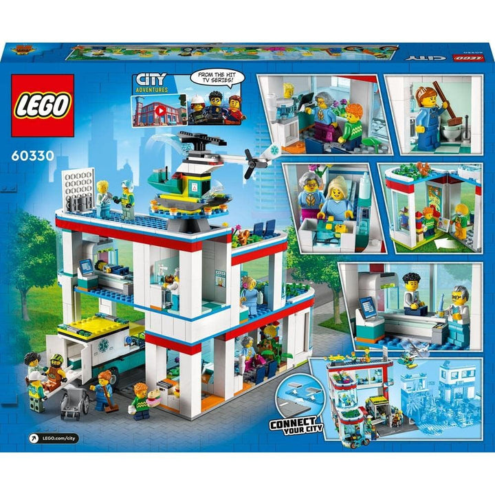 LEGO City Hospital 60330 Building Kit (816 Pieces)