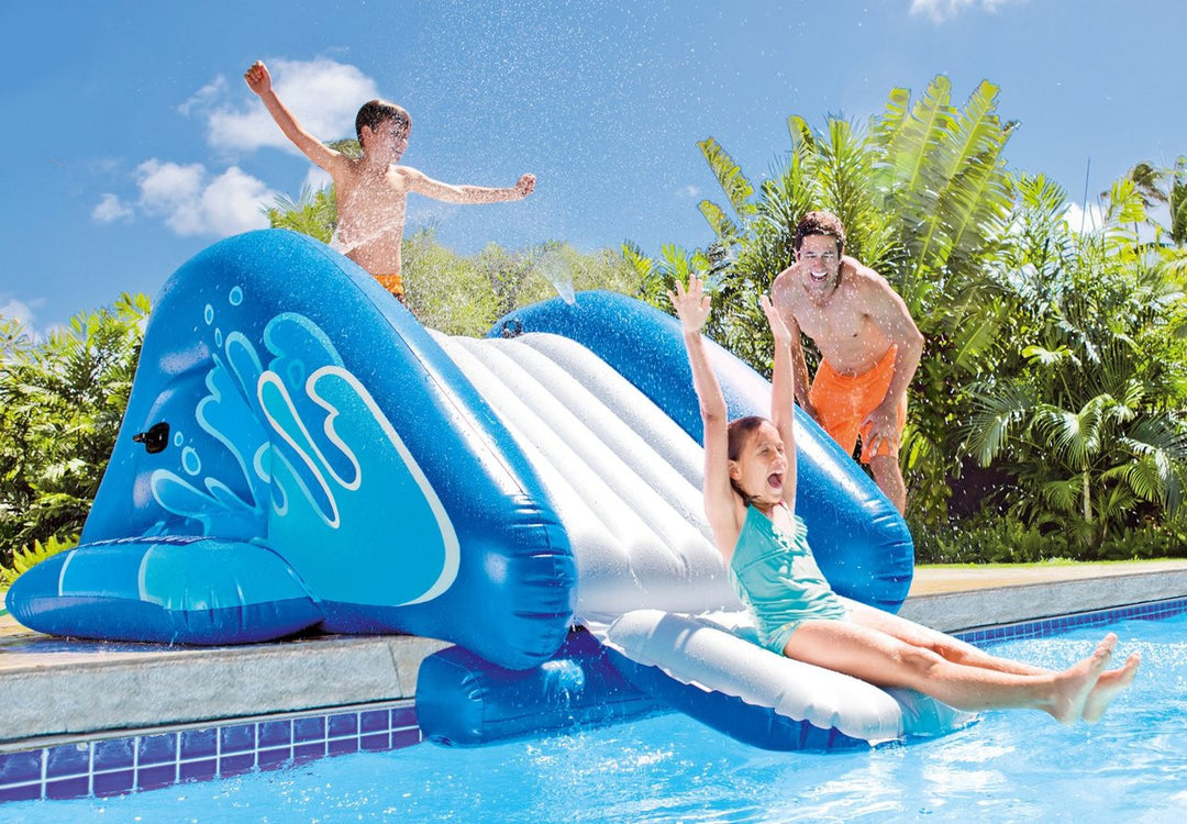 INTEX Kool Splash Pool Water Slide 135" X 81" X 50