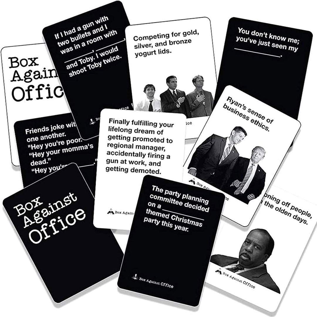 Box Against Office Cards Against Games Party Game