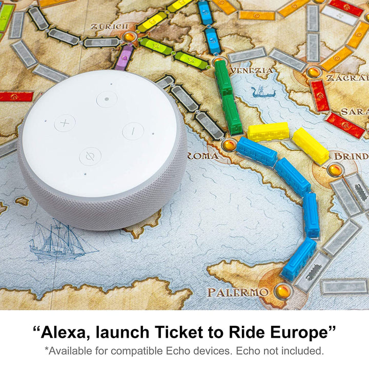 Asmodee Ticket to Ride Europe (Multicolor),for-All Ages