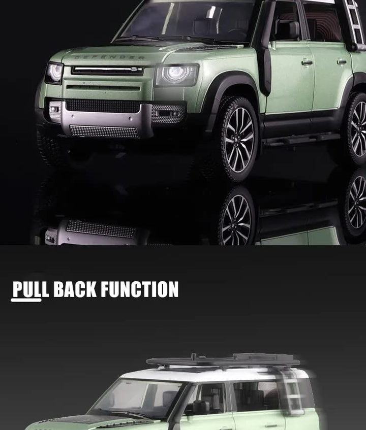 Toys Uncle Die Cast Metal Cars, Metal Pull Back Diecast Car for Kids and Adults (Colors AS PER Available Stock) (1:24 LAND ROVER Defender