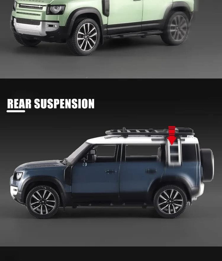 Toys Uncle Die Cast Metal Cars, Metal Pull Back Diecast Car for Kids and Adults (Colors AS PER Available Stock) (1:24 LAND ROVER Defender