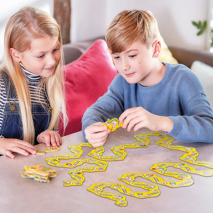 ORCHARD TOYS Wiggly Words Game, Educational and Fun Spelling Game, Fun Family Game, Perfect for Kids Age 6-Adult