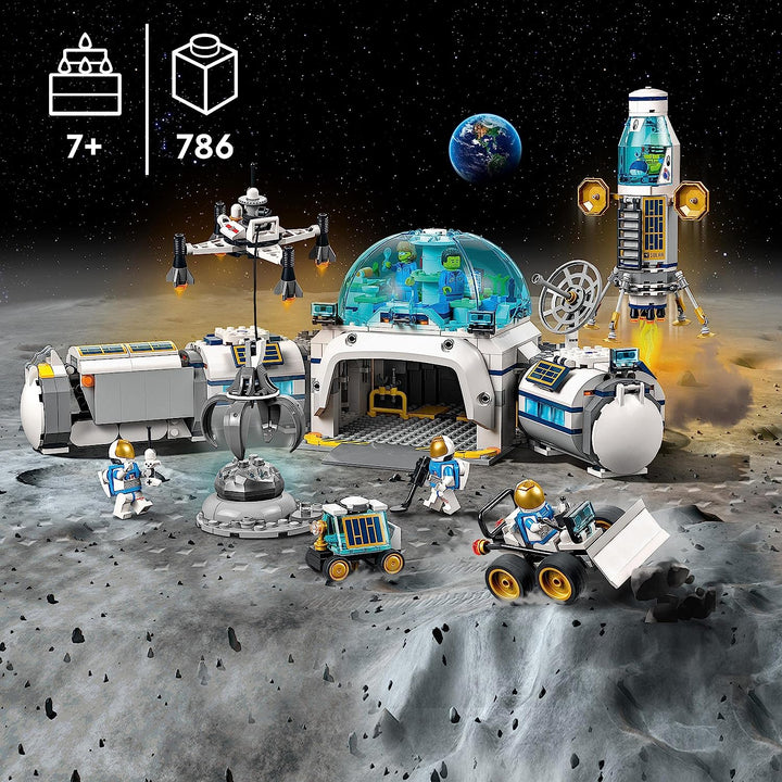 LEGO City Lunar Research Base 60350 Building Kit (786 Pieces)