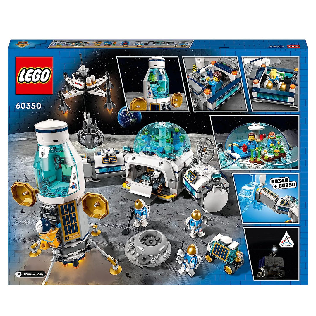 LEGO City Lunar Research Base 60350 Building Kit (786 Pieces)