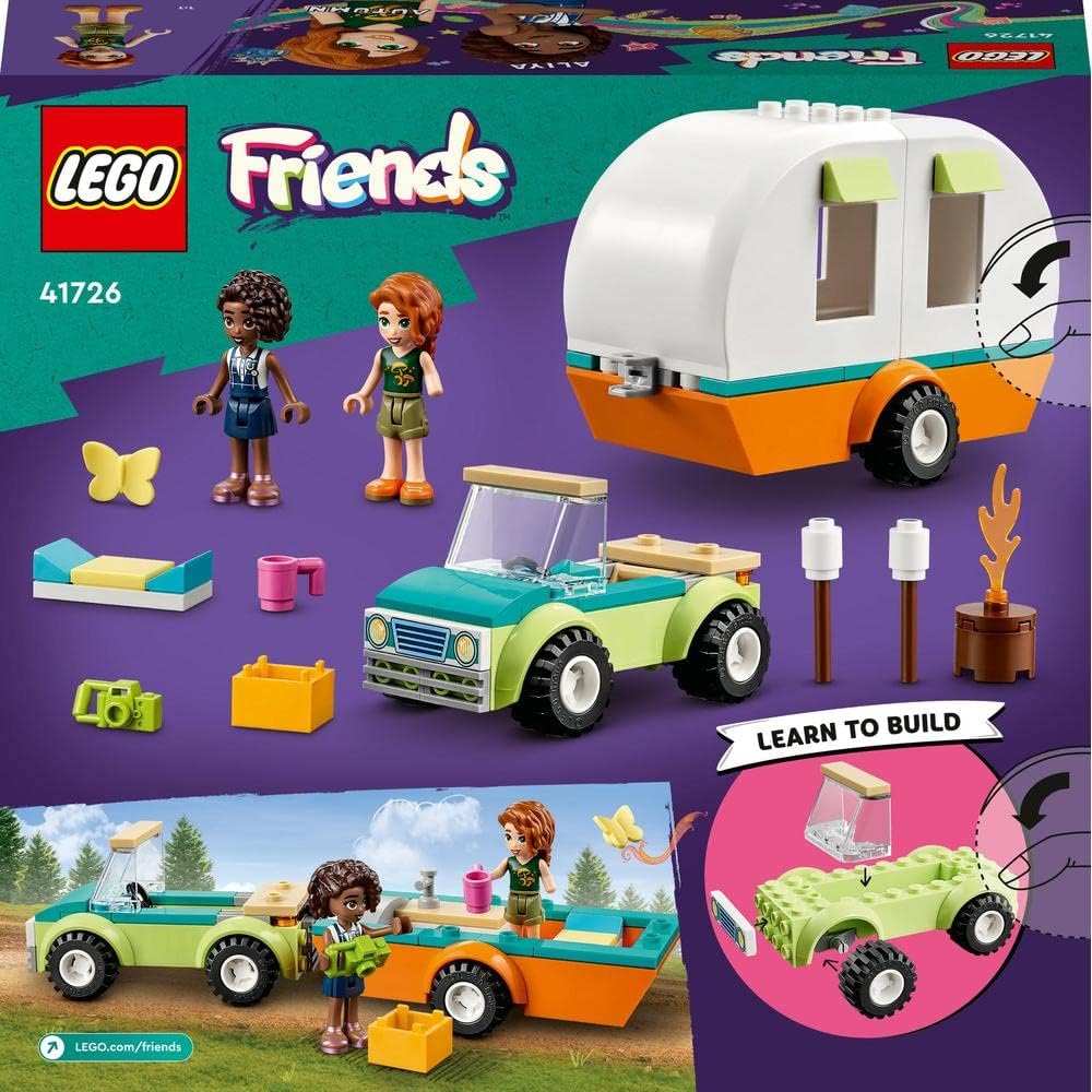 LEGO Friends Holiday Camping Trip 41726 Building Toy Set (87 Pieces)