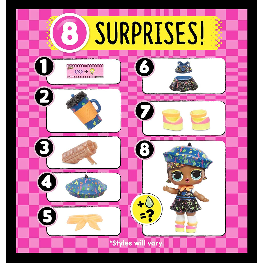 LOL Surprise! Lights Glitter Doll with 8 Surprises Including Black Light Surprises