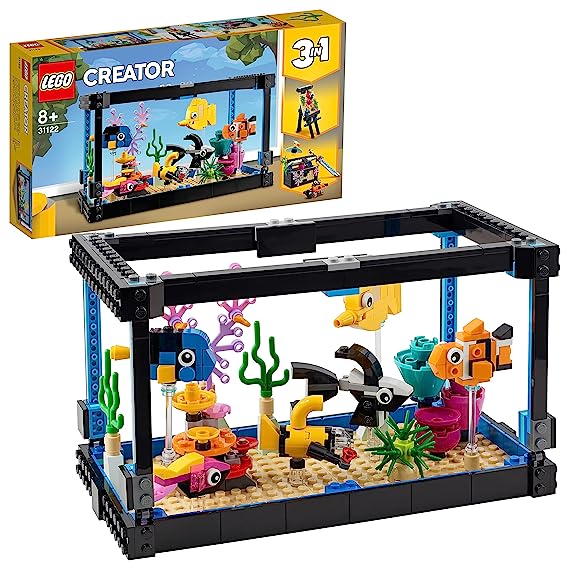 LEGO Creator 3in1 Fish Tank 31122 Building Kit (352 Pieces)