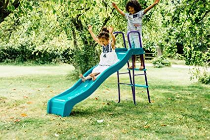 Plum Haumea Wave Metal Outdoor Slide For Chldren, 6FT