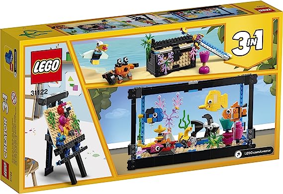 LEGO Creator 3in1 Fish Tank 31122 Building Kit (352 Pieces)