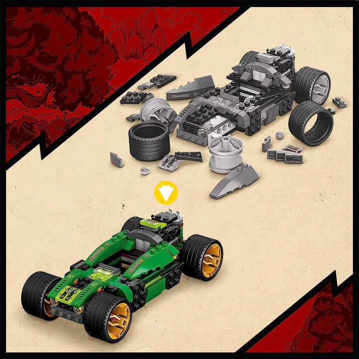 LEGO NINJAGO Lloyd’s Race Car EVO 71763 Building Kit (279 Pieces)