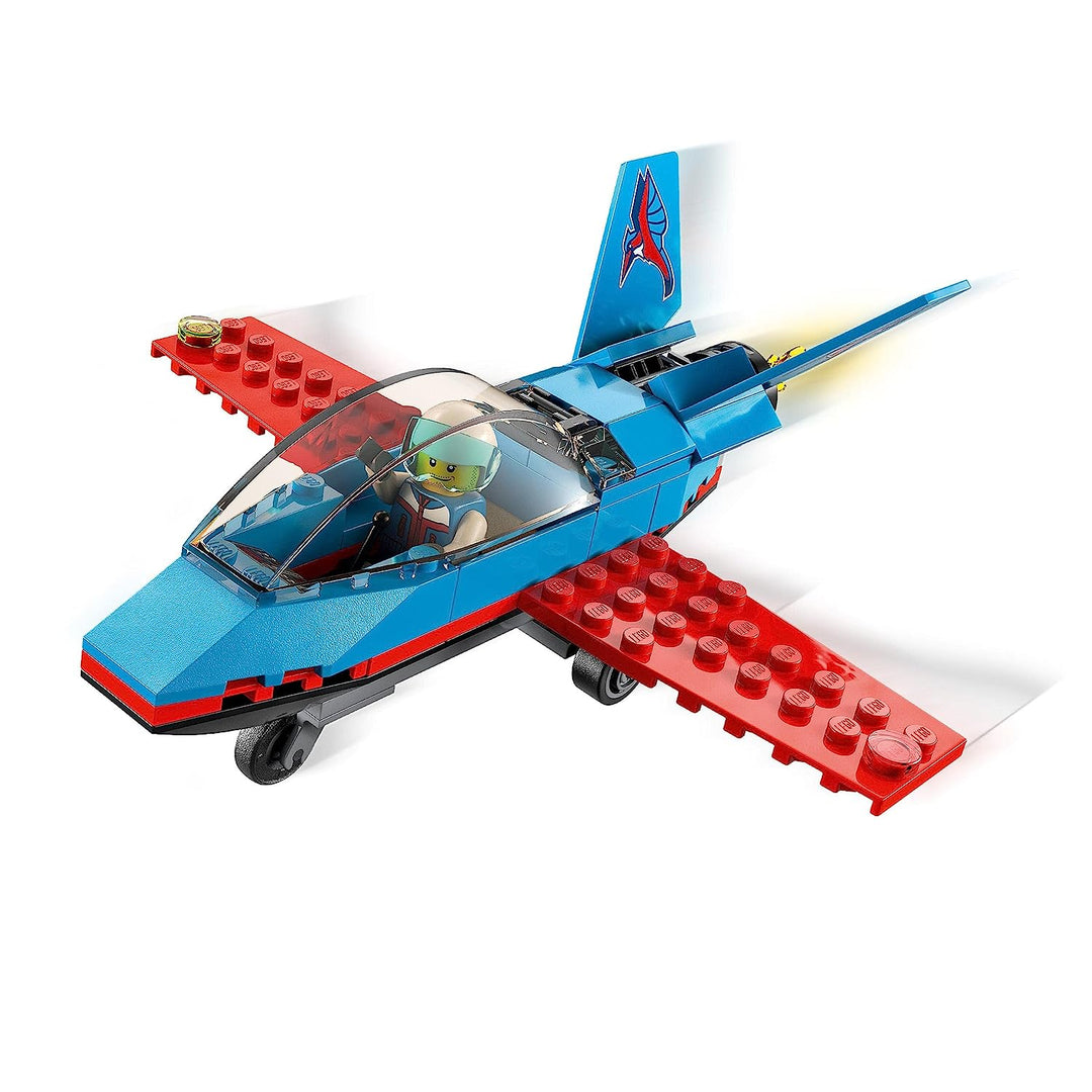 LEGO City Stunt Plane 60323 Building Kit (59 Pieces)