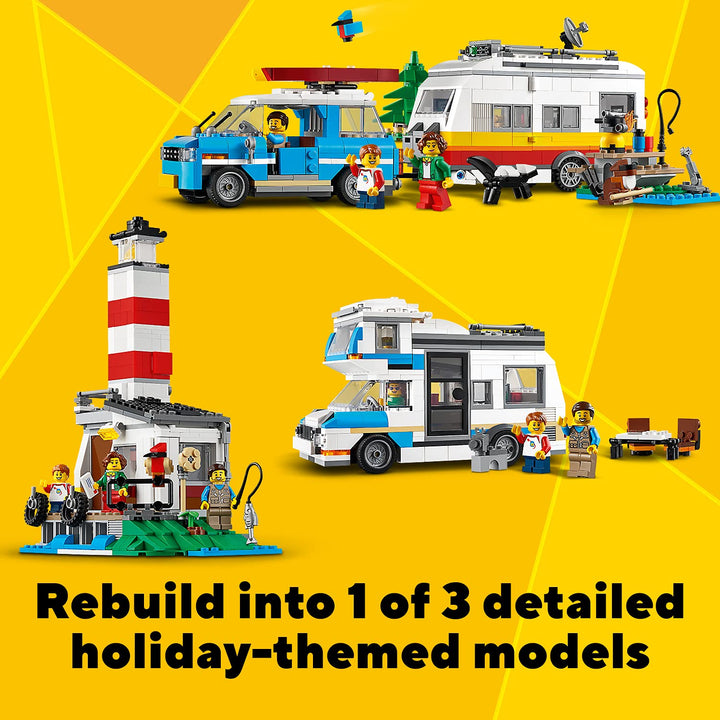 LEGO 31108 Caravan Family Holiday - Multicolor (766 Pieces)