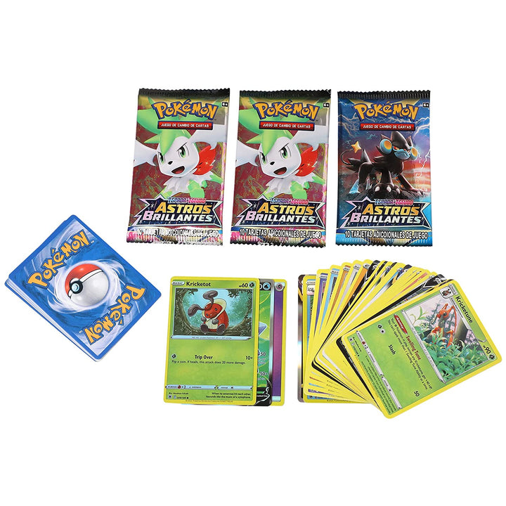 Toys Uncle PokeMon Assorted Cards (Brilliant Stars 71 Cards)