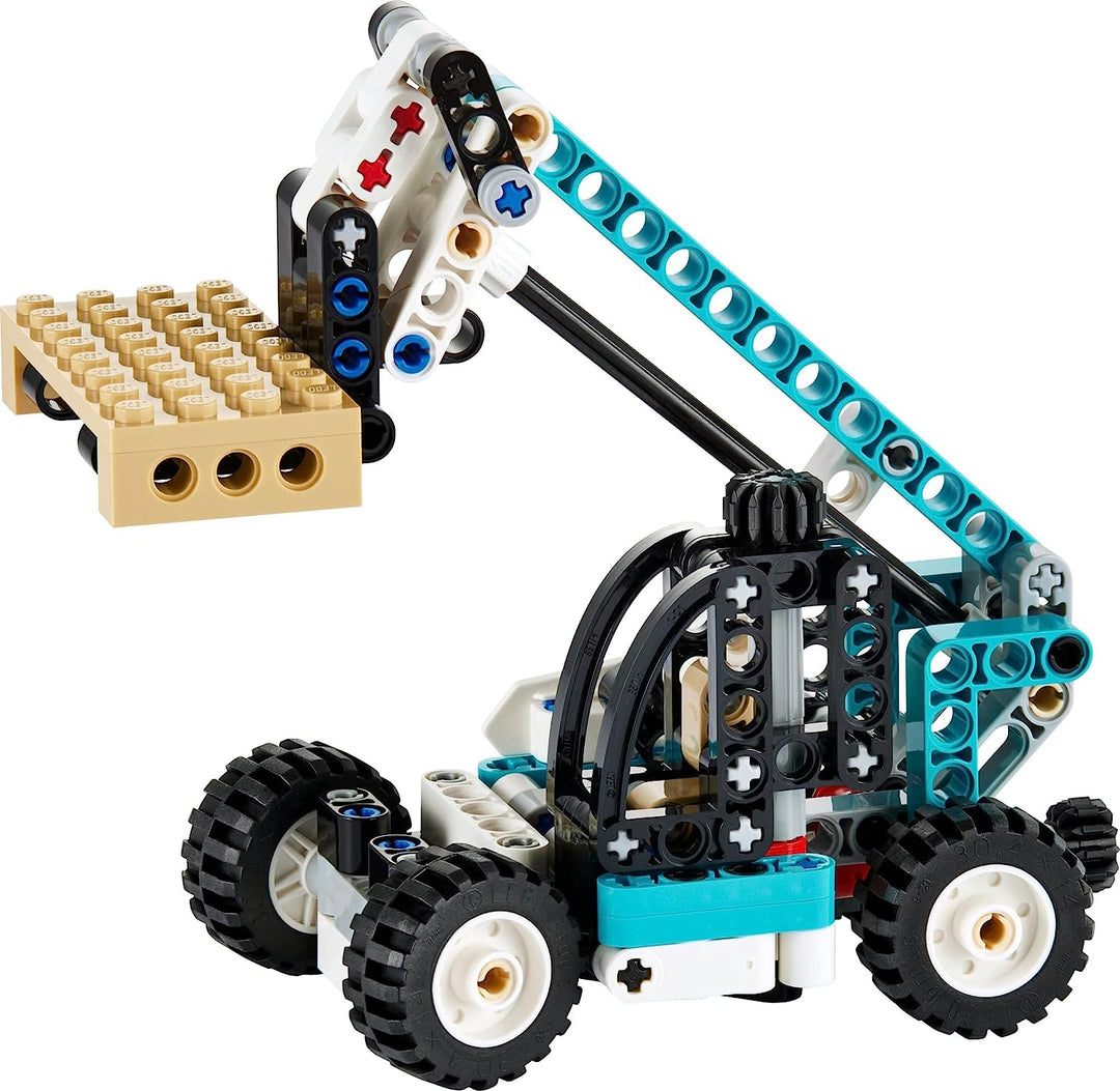 LEGO Technic 2 in 1 Telehandler 42133 Forklift to Tow Truck Toy Models, Construction Truck Building Set, Toys for Kids, Boys and Girls Aged 7 Plus