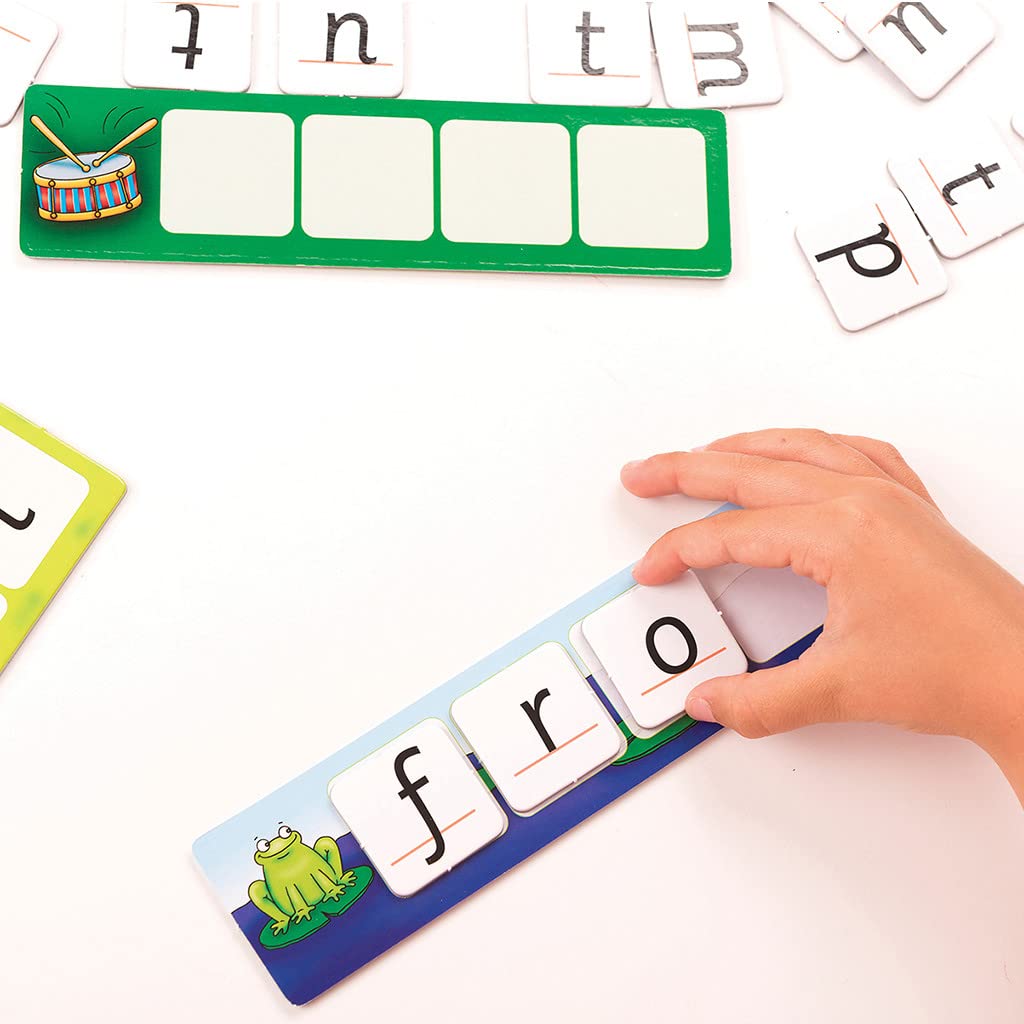 Orchard Toys Match and Spell, Reading and Spelling Activity, Educational Board Game, Helps Teach Phonics and Word Building to Children Ages 4 to 8 Years, Teacher Tested, Gifts for Boys and Girls