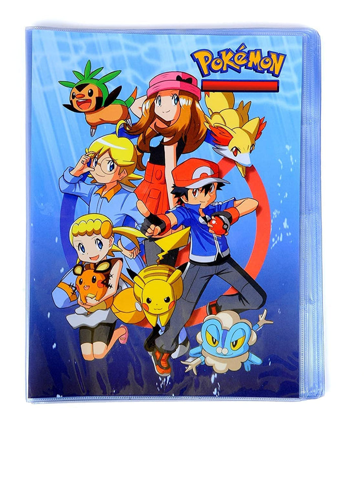 Toys Uncle Pokemon assorted cards (Empty Card Binder/ album for Pokemon - 8 Pocket Card Binder holds 208 Random Cards)