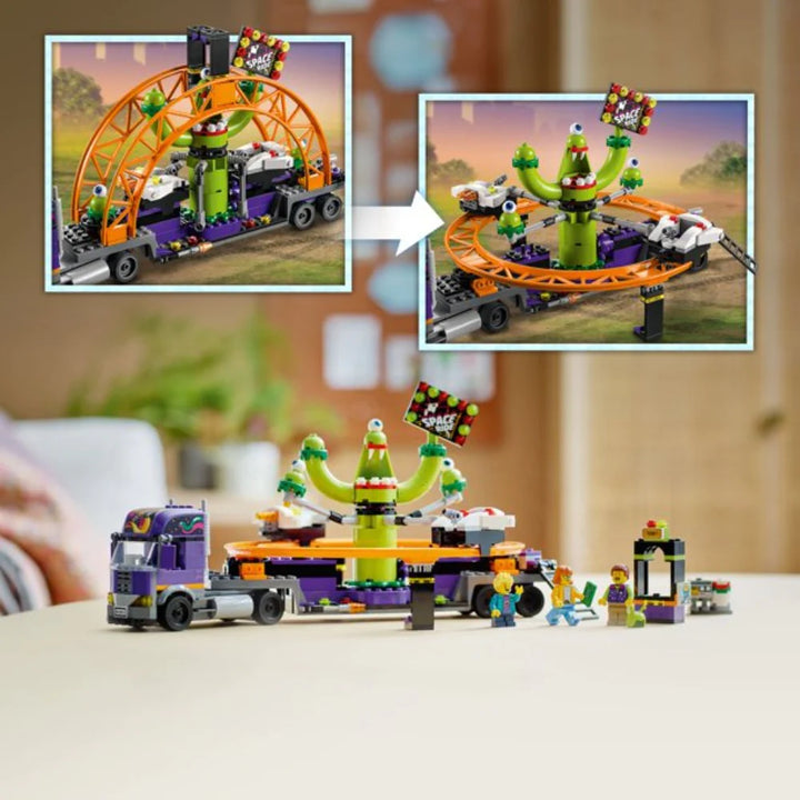 Lego City 60313 Space Ride Amusement Truck