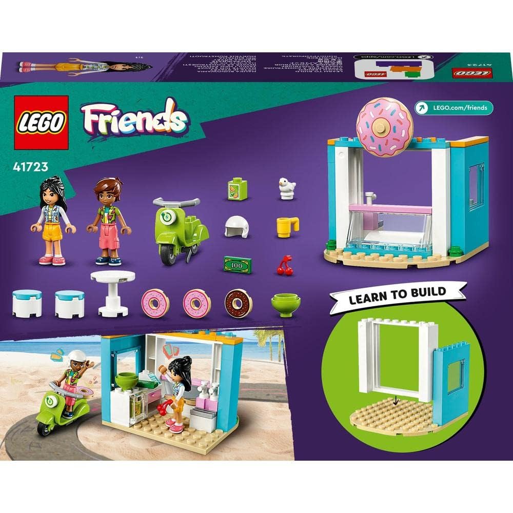 LEGO Friends Doughnut Shop 41723 Building Toy Set (63 Pieces)