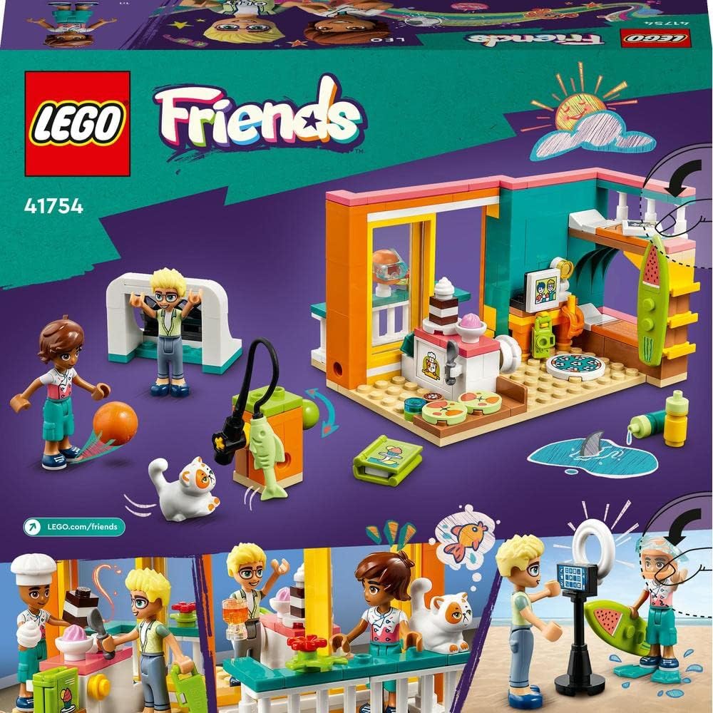 LEGO Friends Leo's Room 41754 Building Toy Set (203 Pieces)