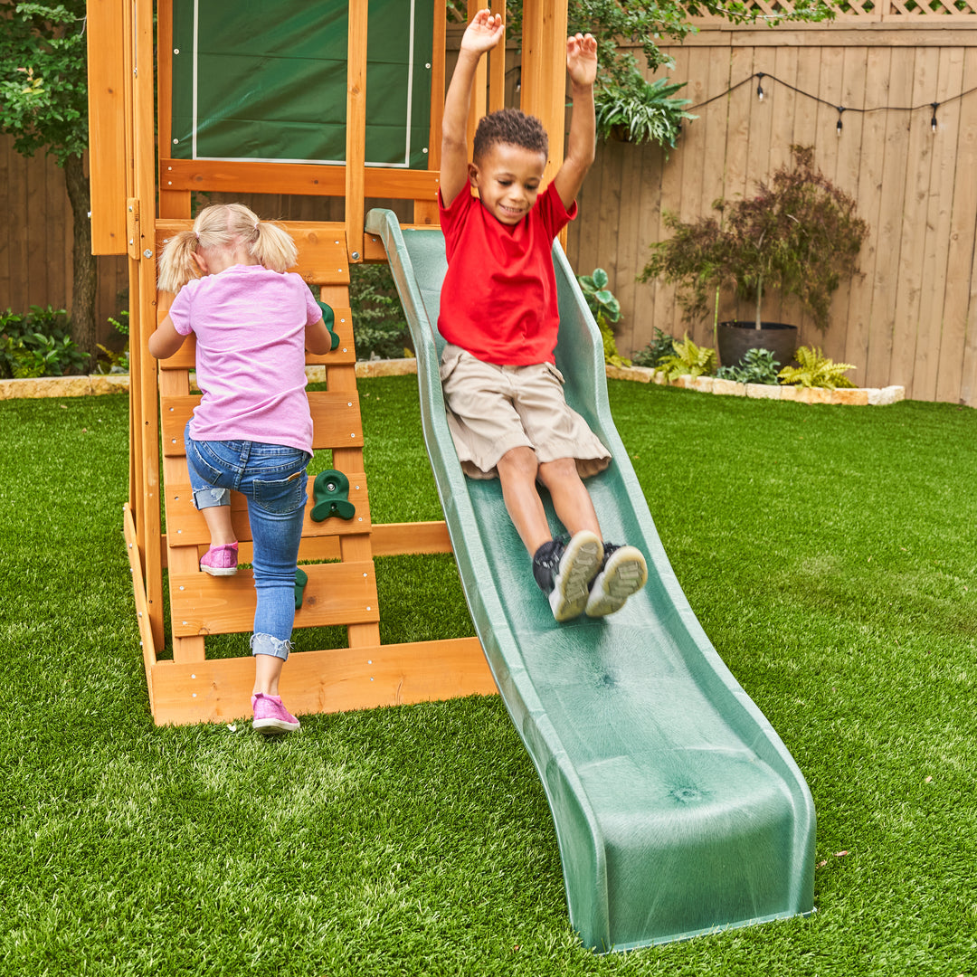 KidKraft Appleton Wooden Swing Set / Playset