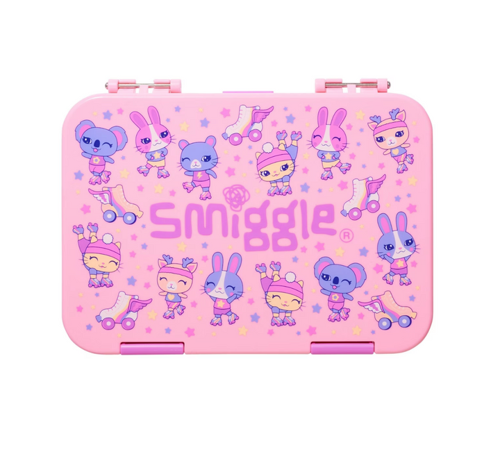 SMIGGLE Movin' Medium Happy Bento Lunchbox